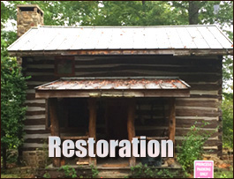 Historic Log Cabin Restoration  Cornettsville, Kentucky